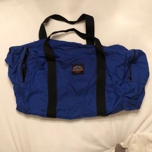 Blue Duffel Bag
